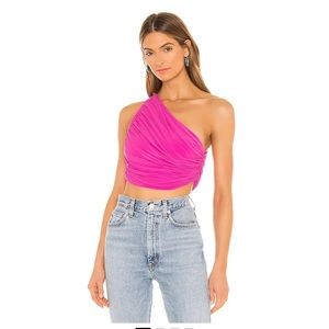 Norma kamali X revolve Diana top